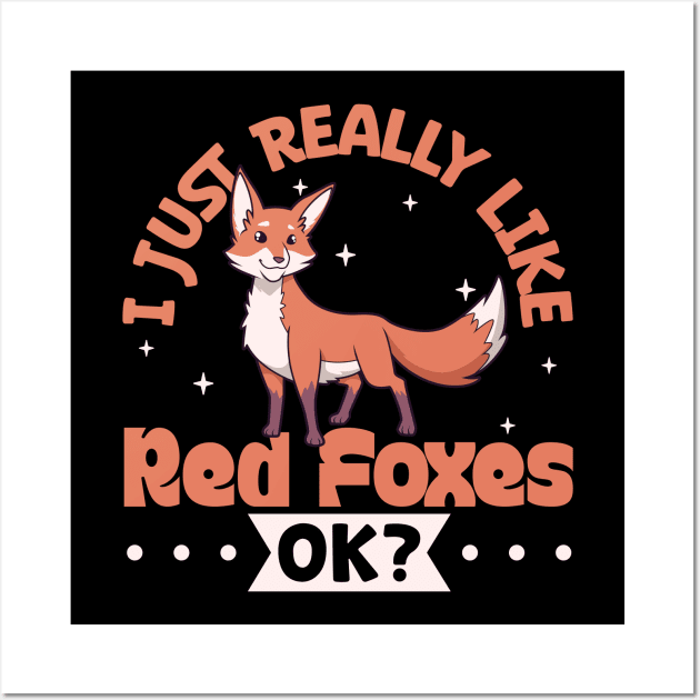 I just really love Red Foxes - Red Fox Wall Art by Modern Medieval Design